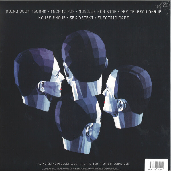 Kraftwerk - Techno Pop (Back)