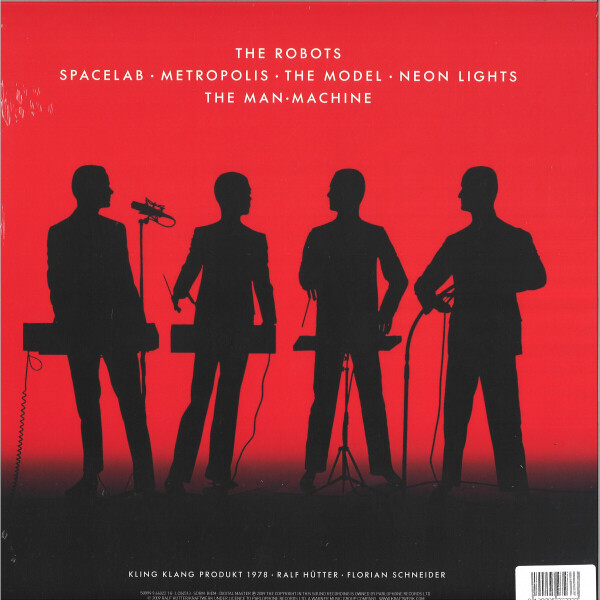 Kraftwerk - The Man-Machine (Back)
