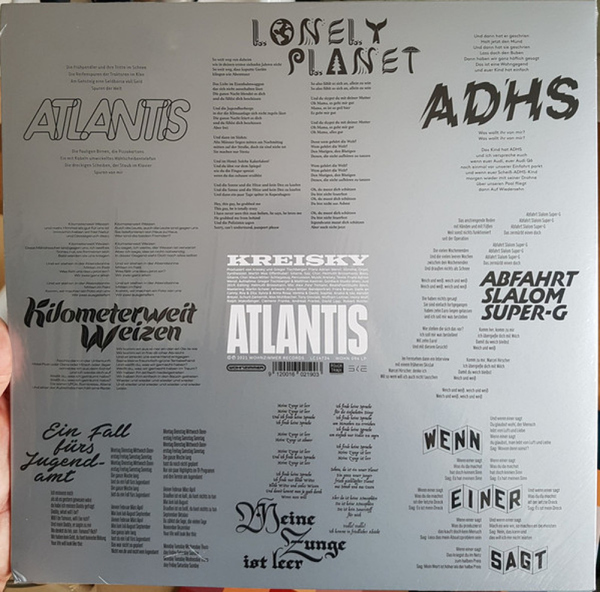 Kreisky - Atlantis (180g) (Back)