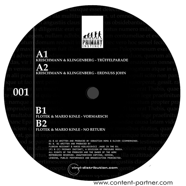 Krischmann & Klingenberg - epaminondas ep (back hard) (Back)