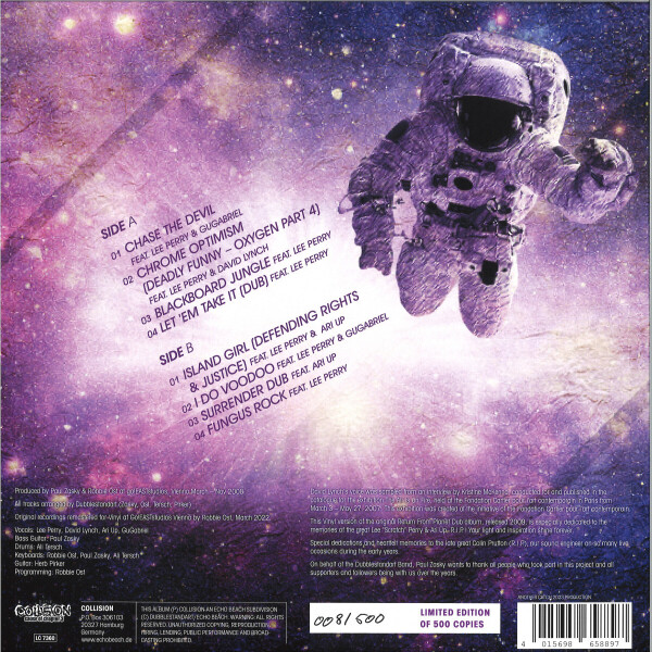 LEE "SCRATCH" PERRY/ARI UP/DUBBLESTANDART - RETURN FROM PLANET DUB (Back)