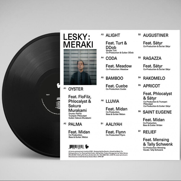 LESKY - Meraki (LP) (Back)