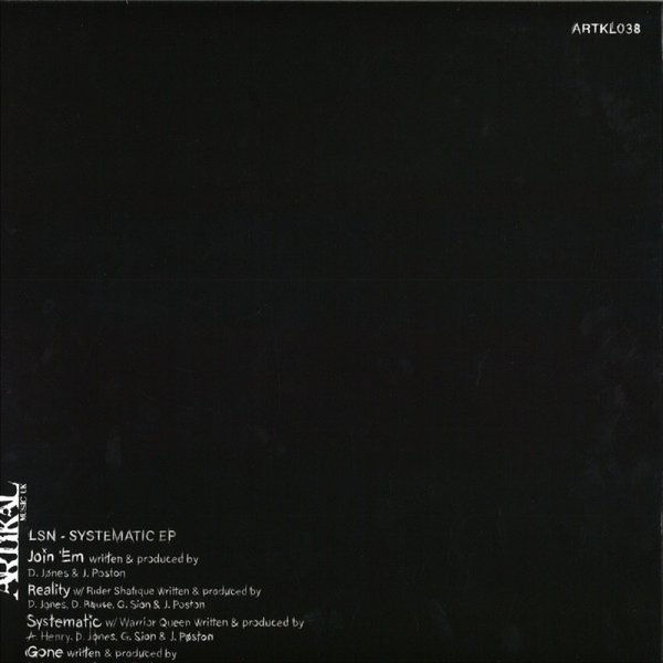 LSN - Systematic EP (Back)