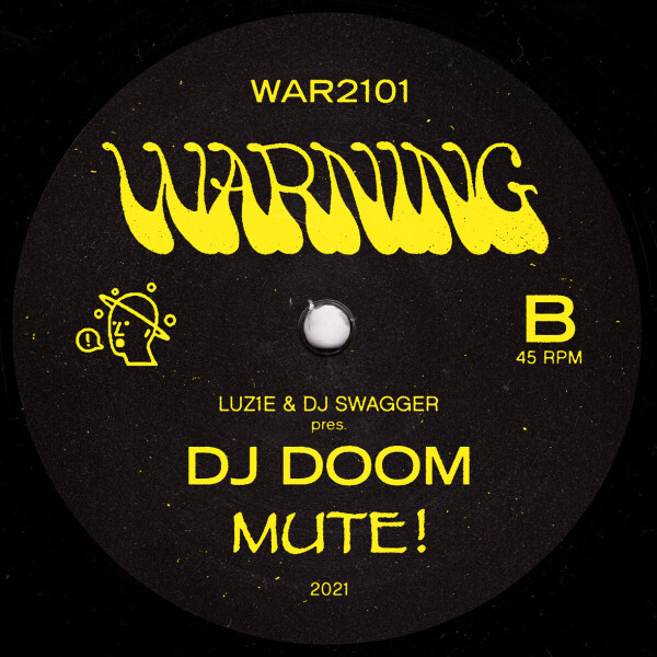 LUZ1E & DJ Swagger pres. DJ DOOM - WAR2101 (Back)