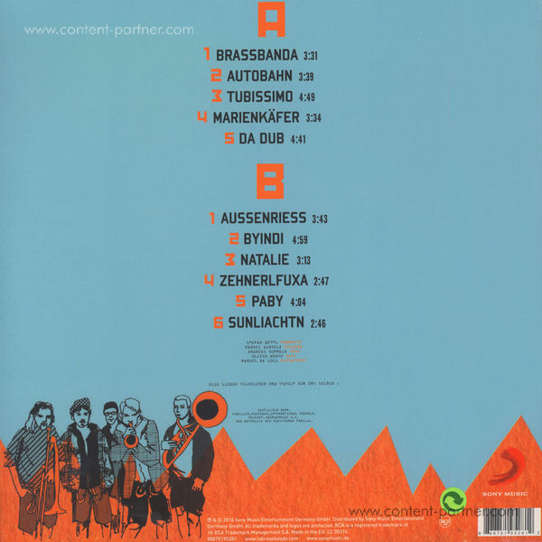 LaBrassBanda - Habediehre (Repress, 180g LP) (Back)