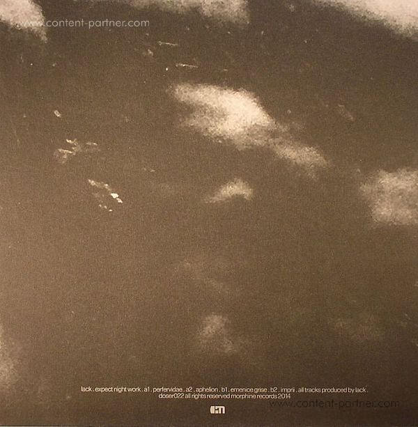 Lack - Expect Night Work (Back)