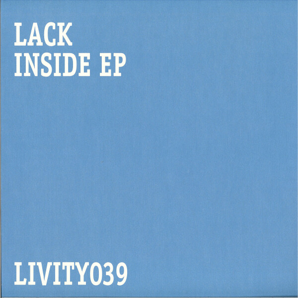 Lack - Inside' E.P (Back)