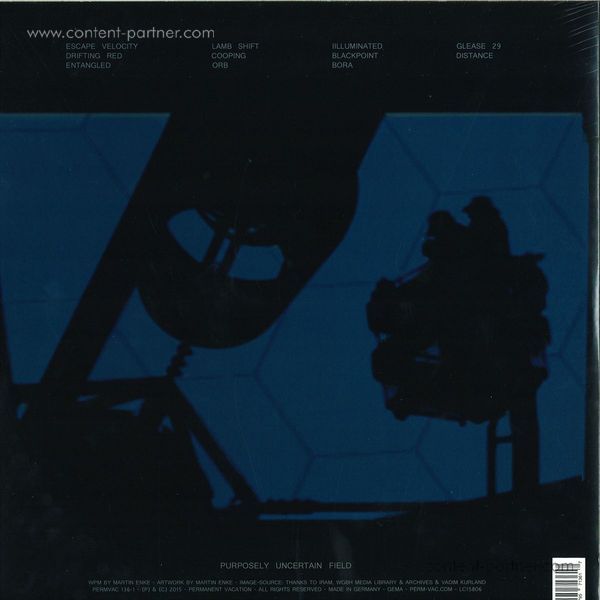 Lake People - Purposely Uncertain Field (2LP + CD) (Back)