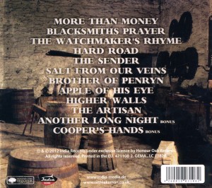 Lakeman,Seth - Tales From The Barrel House (Back)