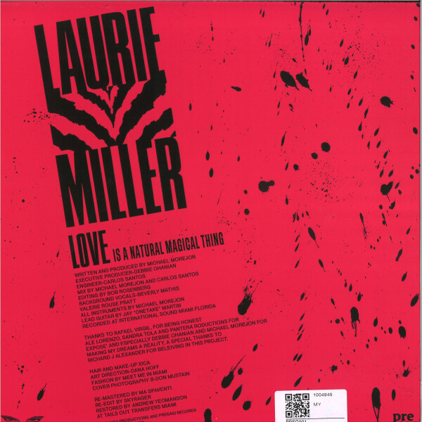 Laurie Miller - Love is a Natural Magical Thing (Back)