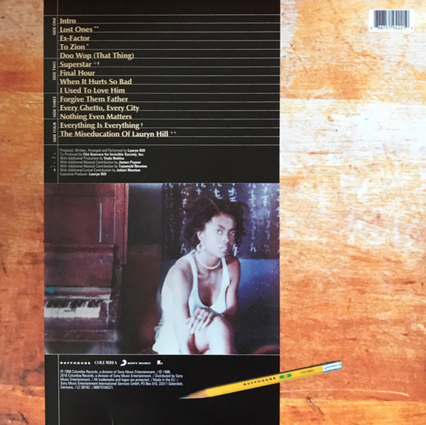 Lauryn Hill - The Miseducation of Lauryn Hill (2LP) (Back)