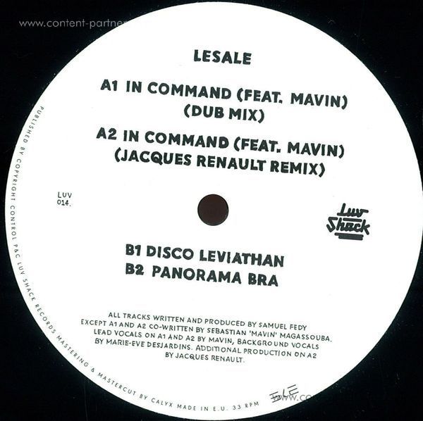 Le Sale - In Command (feat. Mavin) (Back)