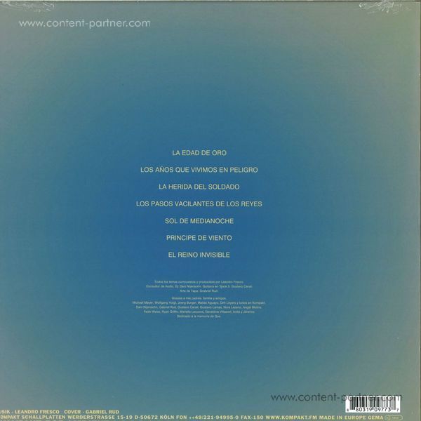 Leandro Fresco - El Reino Invisible (LP + Cd) (Back)