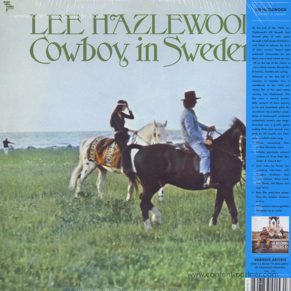Lee Hazlewood - Cowboy In Sweden (Back)