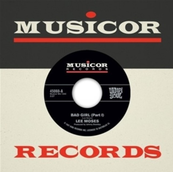 Lee Moses - Bad Girl (Parts I & II) (7" Single) (Back)
