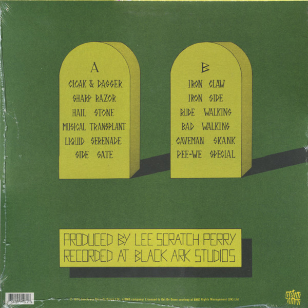 Lee Perry & The Upsetters - Cloak And Dagger (Reissue) (Back)