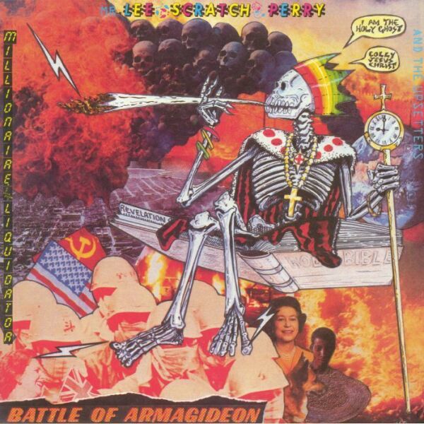 Lee Scratch Perry - Battle of Armagideon (Ltd. Orange Vinyl LP) (Back)