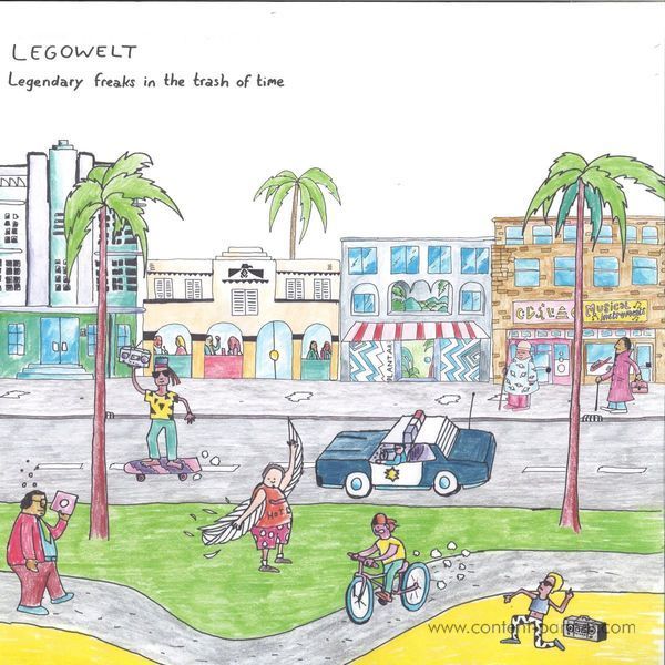 Legowelt - Legendary Freaks In The Trash Of Time