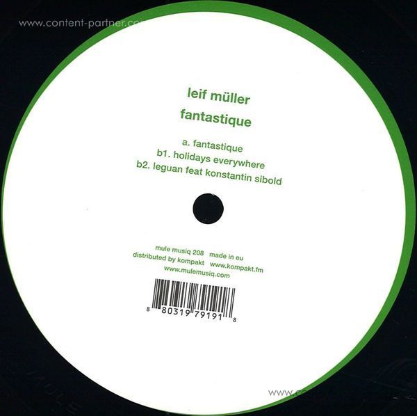 Leif Müller - Fantastique (Back)