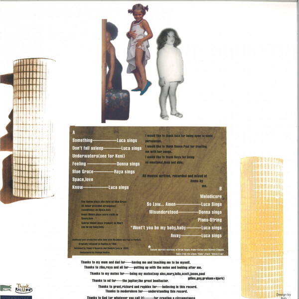 Leila - Like Weather (Re-mastered Reissue) (LP+7'') (Back)