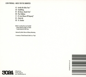 Leon Vynehall - Music for the Uninvited (Back)