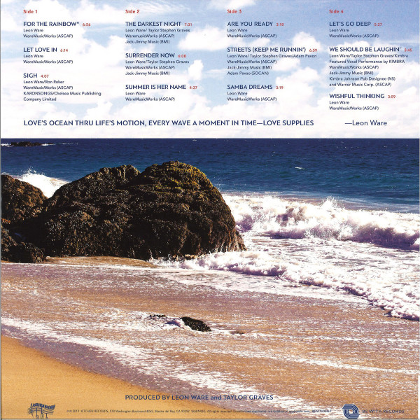 Leon Ware - Rainbow Deux (2LP, GF, 140g) (Back)