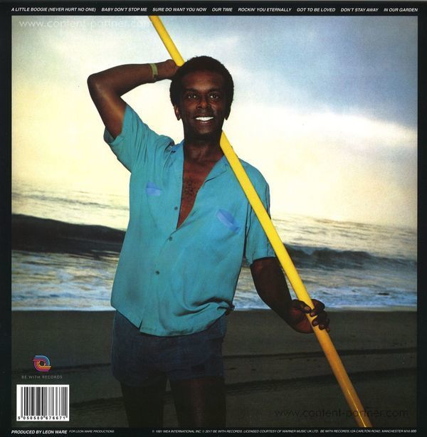 Leon Ware - Rockin' You Eternally (LP reissue) (Back)