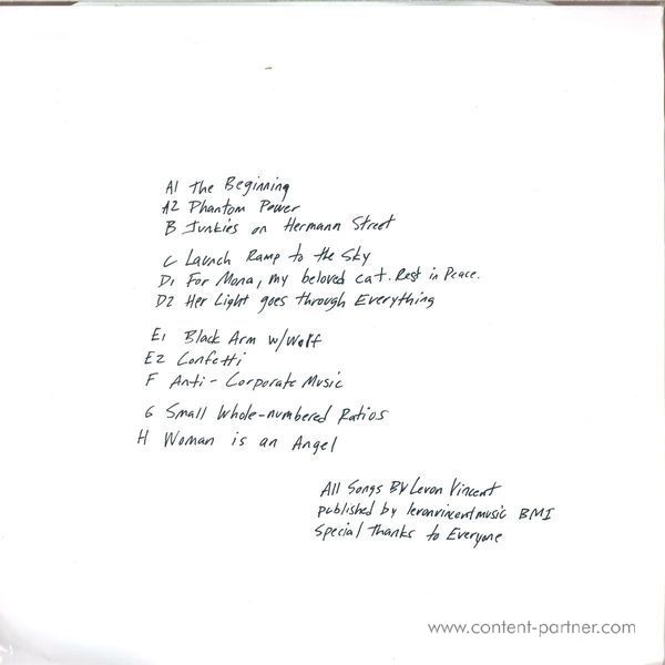 Levon Vincent - Levon Vincent (4x12'')