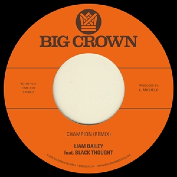 Liam Bailey - CHAMPION (REMIX) / UGLY TRUTH (REMIX)