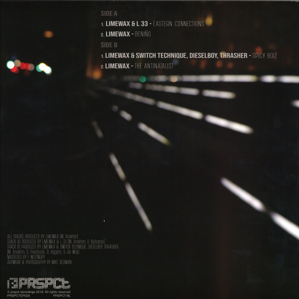 Limewax - HouJeKKMuil EP (Back)