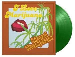 Linval Thompson - I Love Marijuana (Limited 180gm light green colore