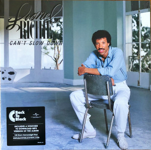Lionel Richie - Can't Slow Down (LP) (Back)