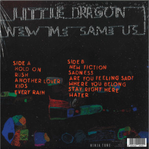 Little Dragon - New Me, Same Us (140g LP+MP3) (Back)
