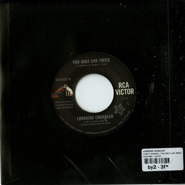 Lorraine Chandler - I Can't Change (Back)