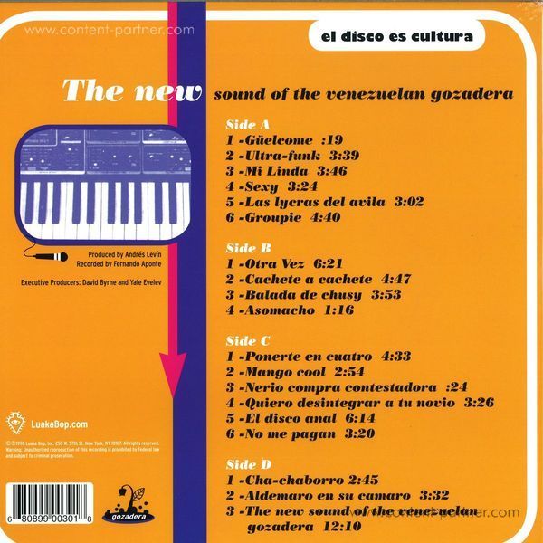 Los Amigos Invisibles - The New Sound Of The Venezuelan Gozadera (2LP) (Back)