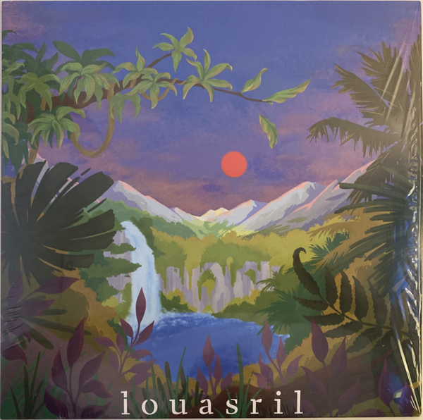 Lou Asril - louasril (12" Mini LP / Transparent Orange Vinyl) (Back)