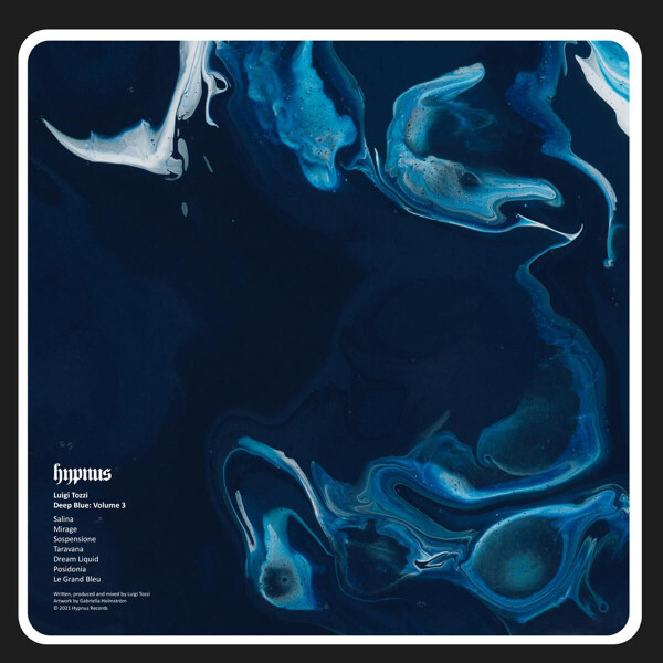 Luigi Tozzi - Deep Blue: Volume 3 [custom cut full colour sleeve (Back)