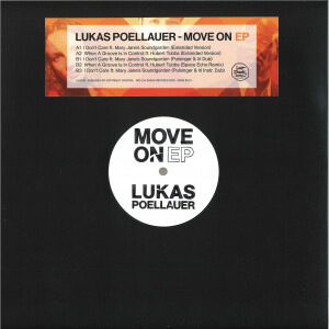 Lukas Poellauer - Move On EP - handstamped vinyl, cover sticker