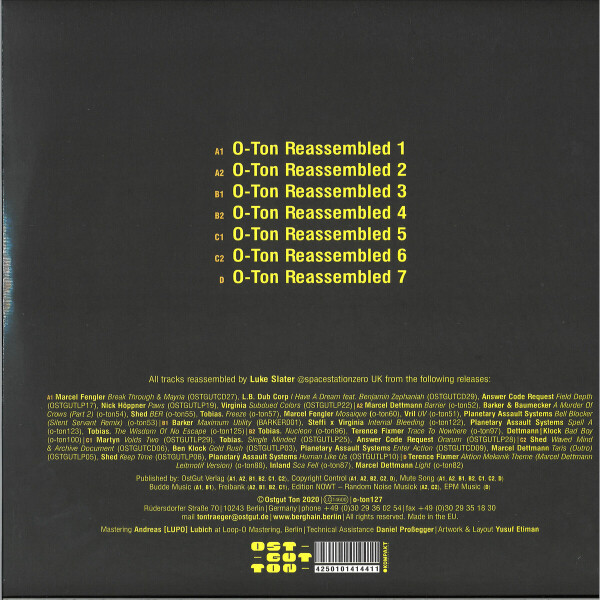 Luke Slater - Berghain Fünfzehn (Back)