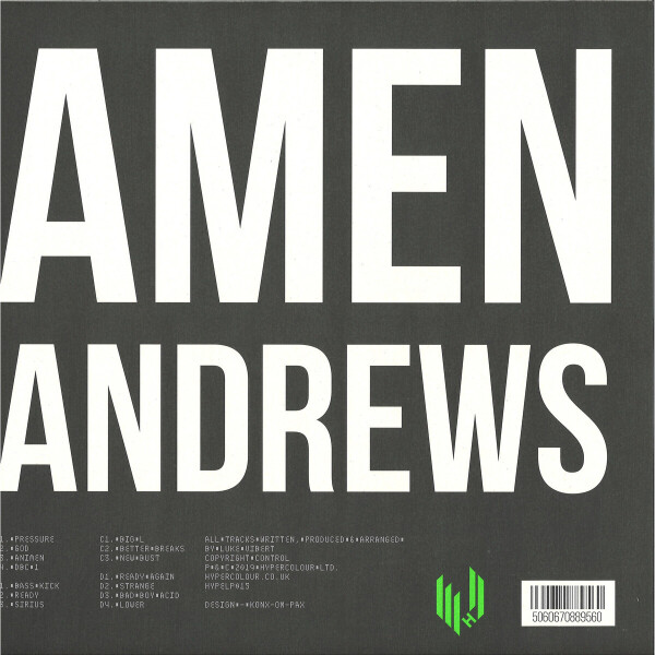 Luke Vibert - Luke Vibert presents… Amen Andrews (Back)