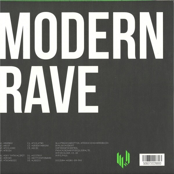 Luke Vibert - Luke Vibert presents… Modern Rave (Back)