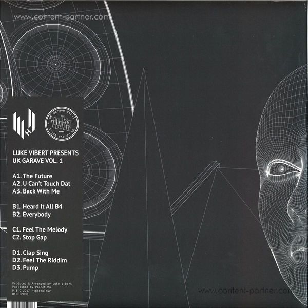 Luke Vibert - UK Garave 1 (2LP+MP3) (Back)