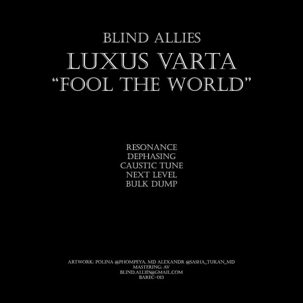 Luxus Varta - Fool The World (Back)
