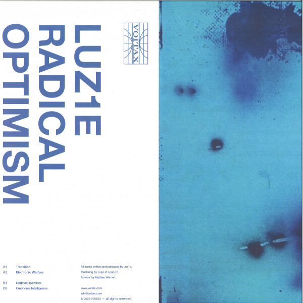 Luz1e - Radical Optimism (Back)