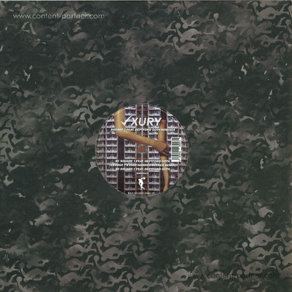 Lxury - Square 1 Feat. Deptford Goth Remixes (Back)