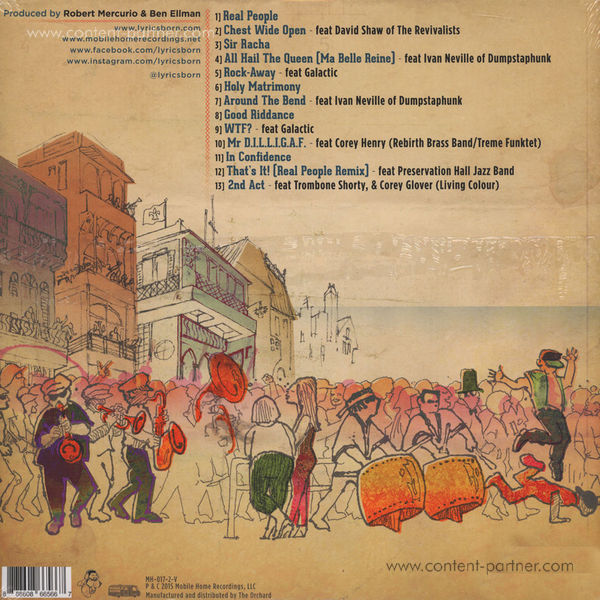 Lyrics Born - Real People (Back)