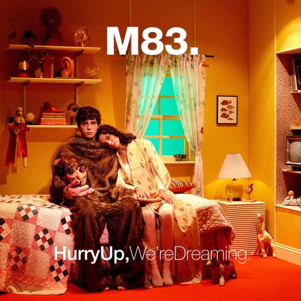 M83 - Hurry Up, We're Dreaming (Lim.Orange 2-Vinyl) (Back)