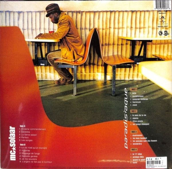 MC Solaar - Paradisiaque / MC Solaar (3LP) (Back)