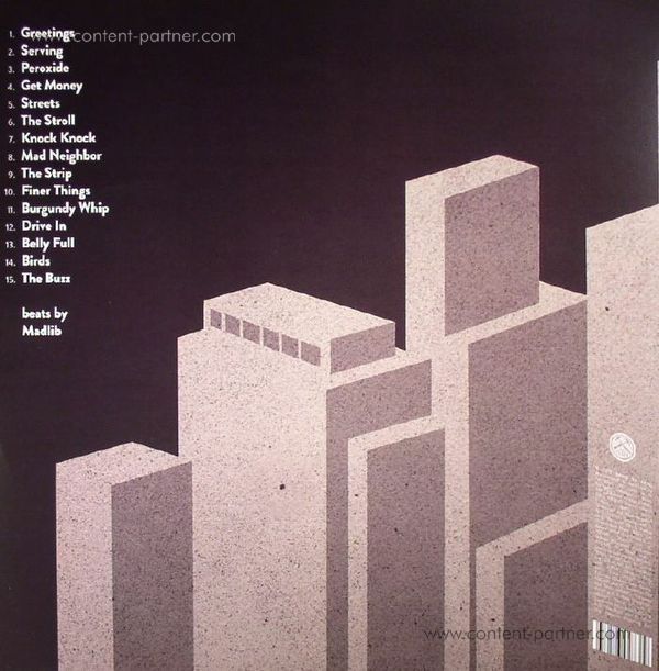 MED, Blu & Madlib - Bad Neighbor (Back)