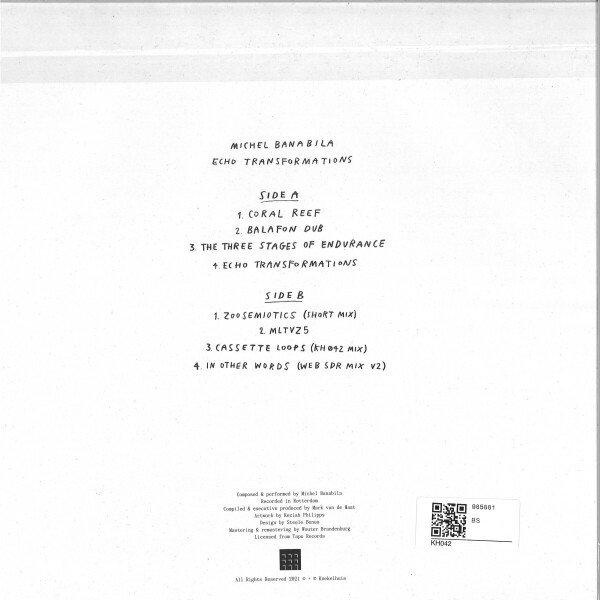 MICHEL BANABILA - ECHO TRANSFORMATIONS (Back)